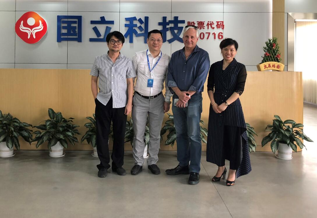 美國(guó)Square Panda公司CEO Andy先生蒞臨公司參觀考察  